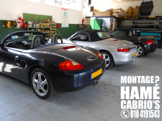 Binnenhemel Porsche Boxster 986 Topline