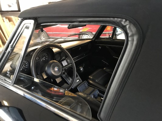 Cabrio kap dak Alfa Romeo Spider stof